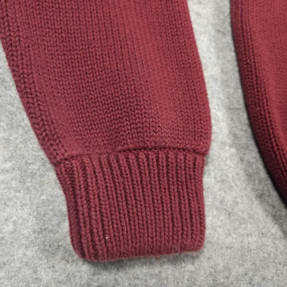 Vintage 80s Banana Republic Safari Sweater Mens XL Henley Red Made In Australia
